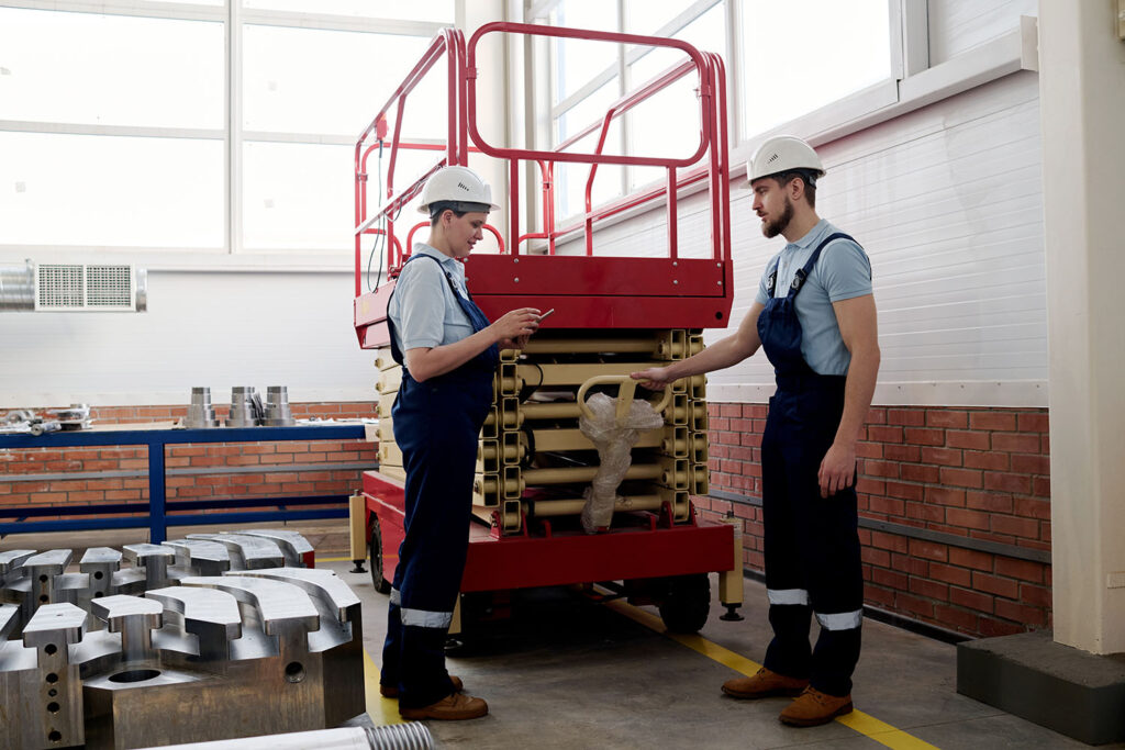 Safe Techniques for Lifting a Scissor Lift with a Forklift